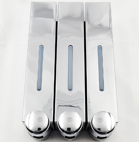 Wall-mounted soap dispenser manual Press soap box punch shower gel box hotel soap dispenser hand sanitizer box