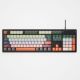 k880 gray White orange three-piece red axis wired version