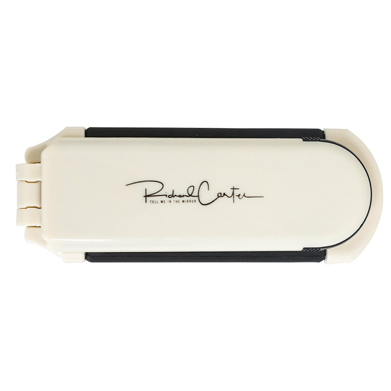 Student dormitory portable comb small comb mirror two-in-one suit compact folding massage airbag comb