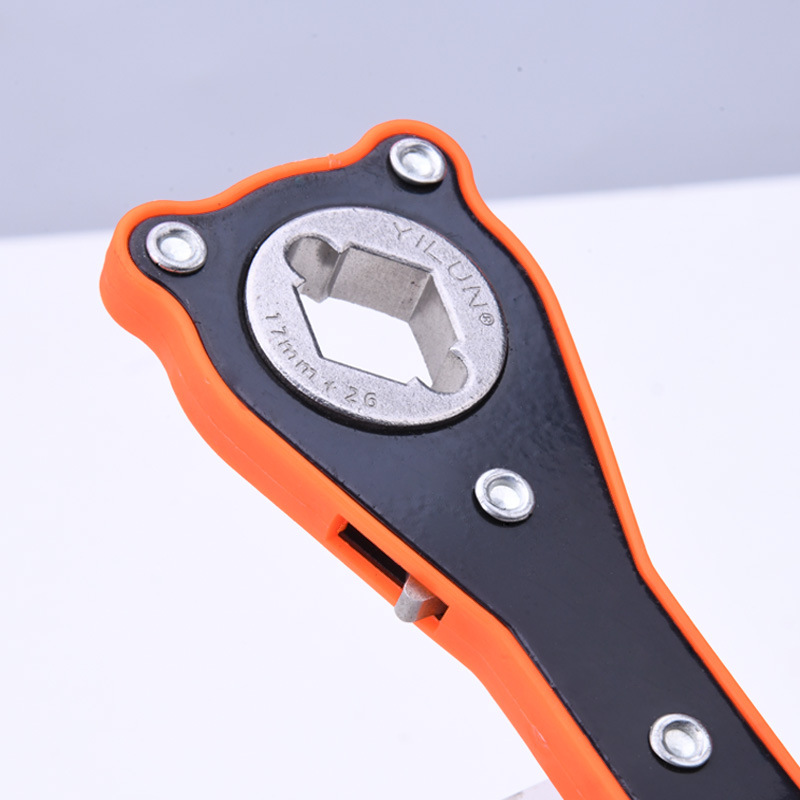 Jack labor-saving wrench car hand crank handle car universal daughter top accessories unloading tire ratchet wrench