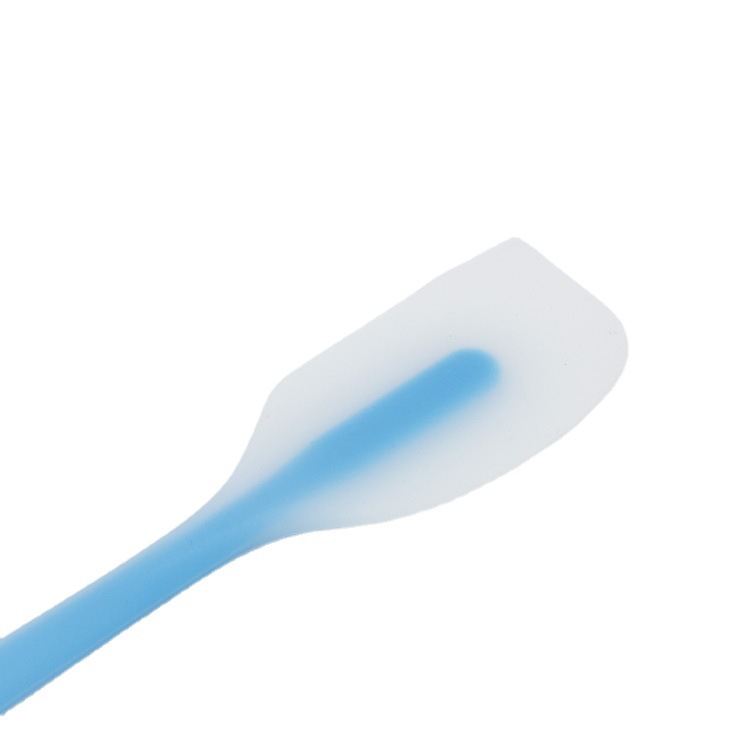 One-piece semi-transparent silicone scraper 28CM large semi-transparent scraper cake spatula baking cream mixing knife
