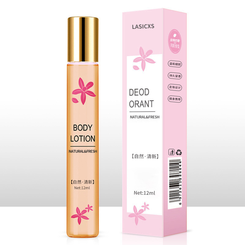 Fragrance body lotion net flavor ball perfume 12ml reverse Paris beads underarm after the morning fresh flowers and fruits fragrance generation