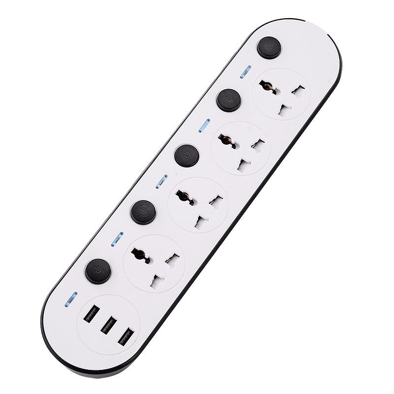 Cross-border exclusive multi-switch foreign trade European standard American standard British standard USB socket household plug board multi-port fast charging