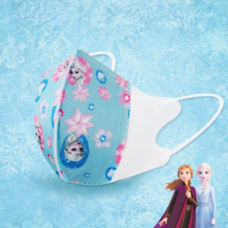 3D toddler baby mask 0-3 years old three-layer protection not stuffy 3D three-dimensional design