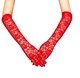 Fingered lace red