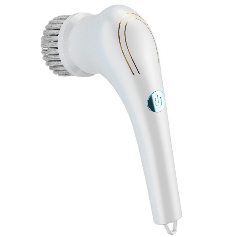 Yiwu manufacturers new hand-held long handle cross-border household kitchen multifunctional pot scoop artifact electric cleaning brush