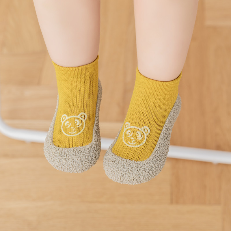 Factory wholesale floor socks shoes non-slip children's socks shoes early education toddler shoes cartoon socks summer thin dispensing socks