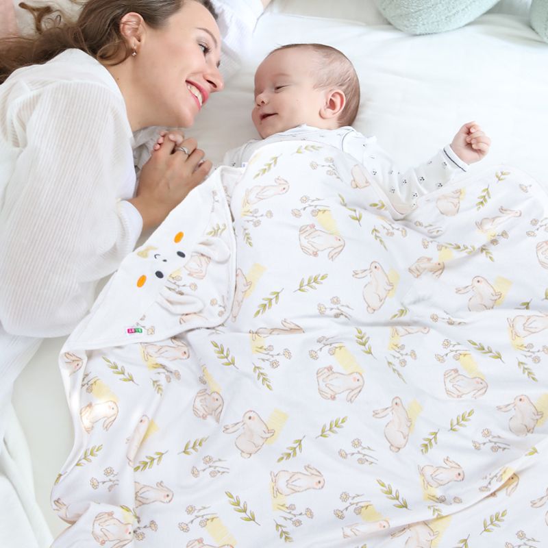 Baby Cushion Spring and Summer Bidole Newborn Thin Pure Cotton Bag Newborn Baby Bag Single Swaddle for Newborn delivery room