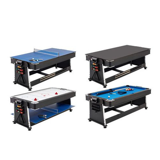 Factory direct supply 4 in 1 multi-function table tennis table billiard table/air table Pool Table 4 in 1