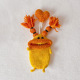 Yellow Big Mouth Orange Braid