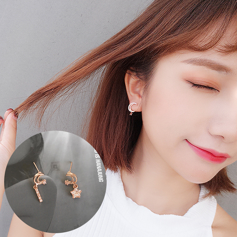Alloy earrings women's pearl high-end earrings Korean style light luxury temperament exaggerated earrings long tassel earrings wholesale