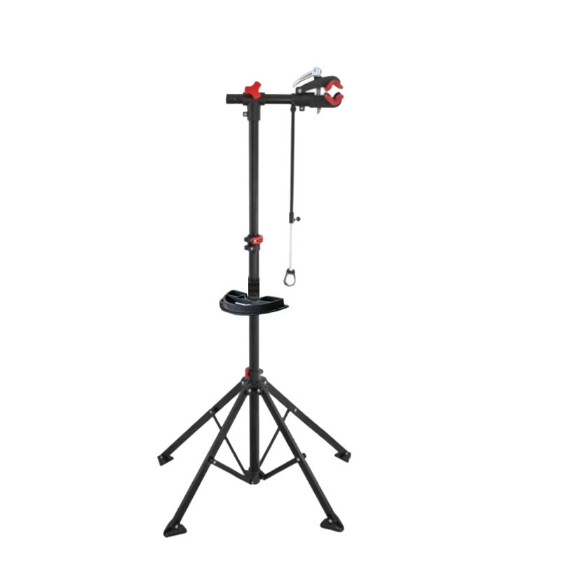 Bicycle repair rack mountain bike frame folding quick-release display rack bicycle repair workbench manufacturers