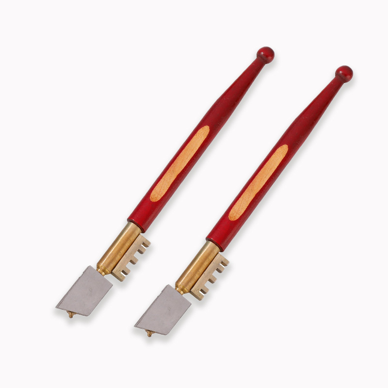 Hardware tools Wholesale Diamond Glass knife Diamond wooden handle cutter household silicon wafer natural glass diamond knife