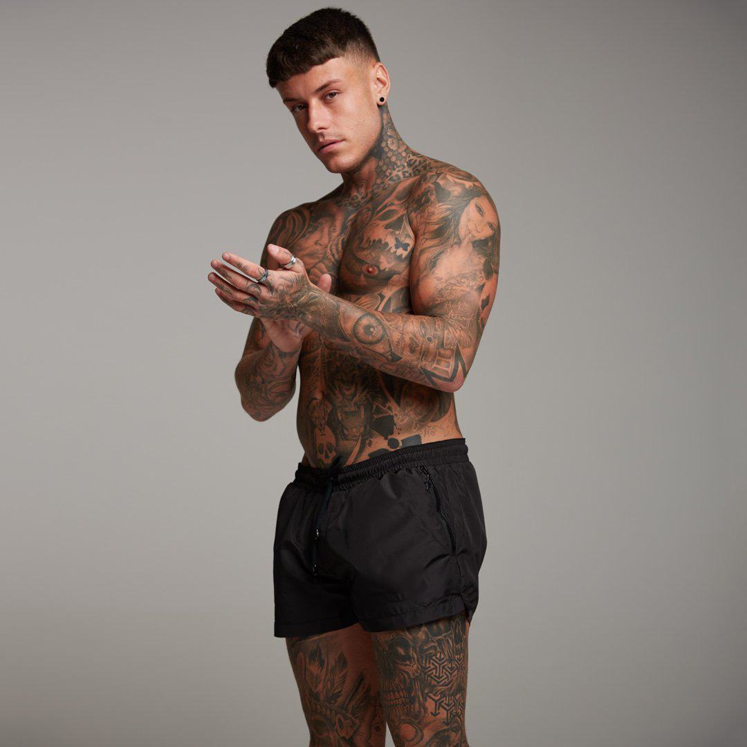 Cross-border New Summer Foreign Trade Sweat-absorbent Quick-drying Sports Pants Fitness Running Slim-fit Shorts Men's Shorts