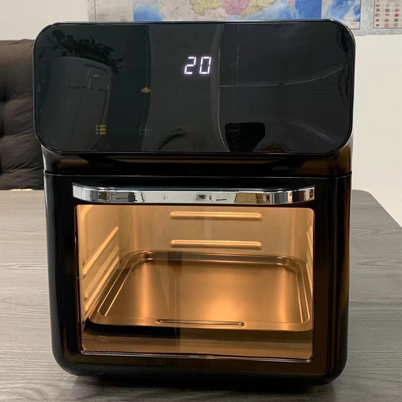 New Electric Oven Household Air Fryer Intelligent Kitchen Baking Steamed French Fries Barbecue All-in-One Machine Multifunctional