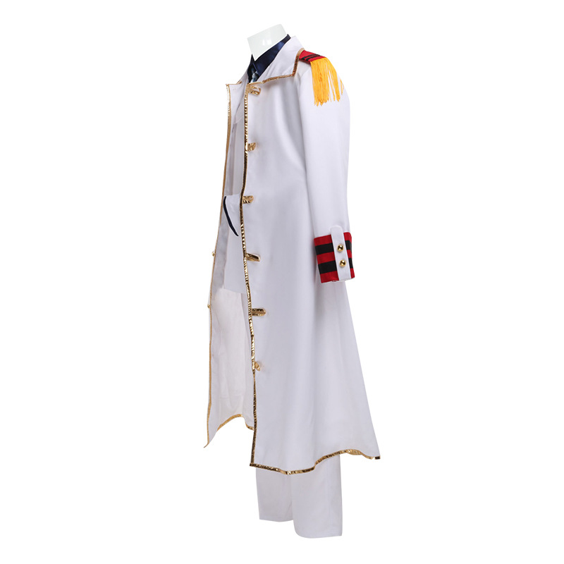 One Piece cos Navy Lieutenant General cos Luffy Grandpa Cape Full Set Anime cosplay Costume
