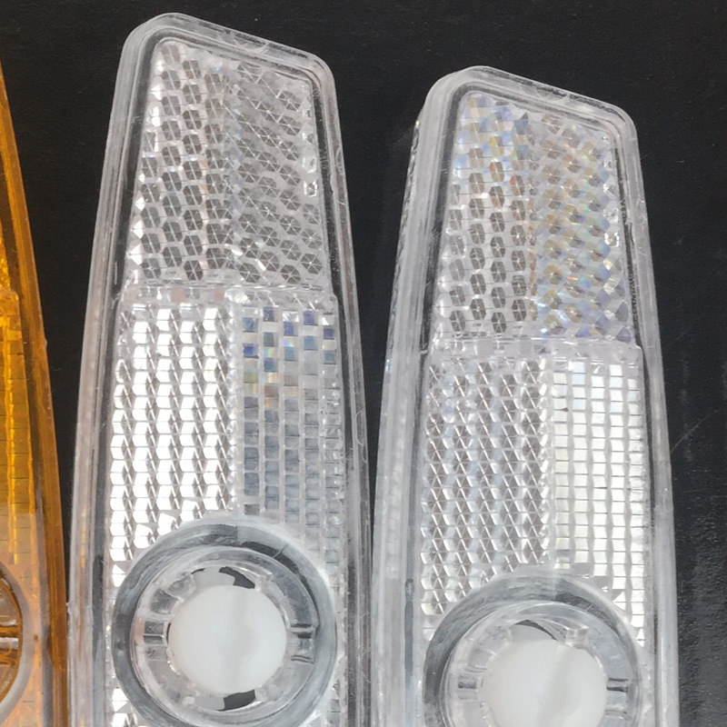 Mountain Bike Bicycle Reflector Reflective Light Bicycle Riding Equipment Accessories Warning Light Fish Wheel Cursor
