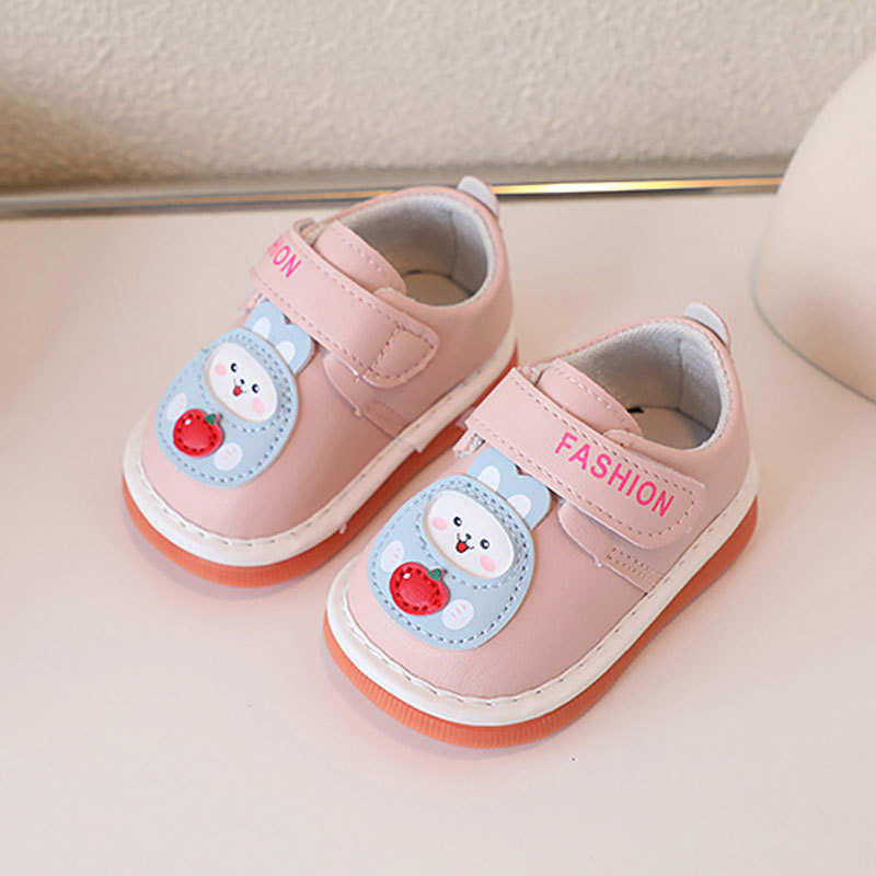 A generation of spring baby shoes princess shoes men's and women's soft-soled baby toddler shoes 0-1 years old 2 call shoes will ring