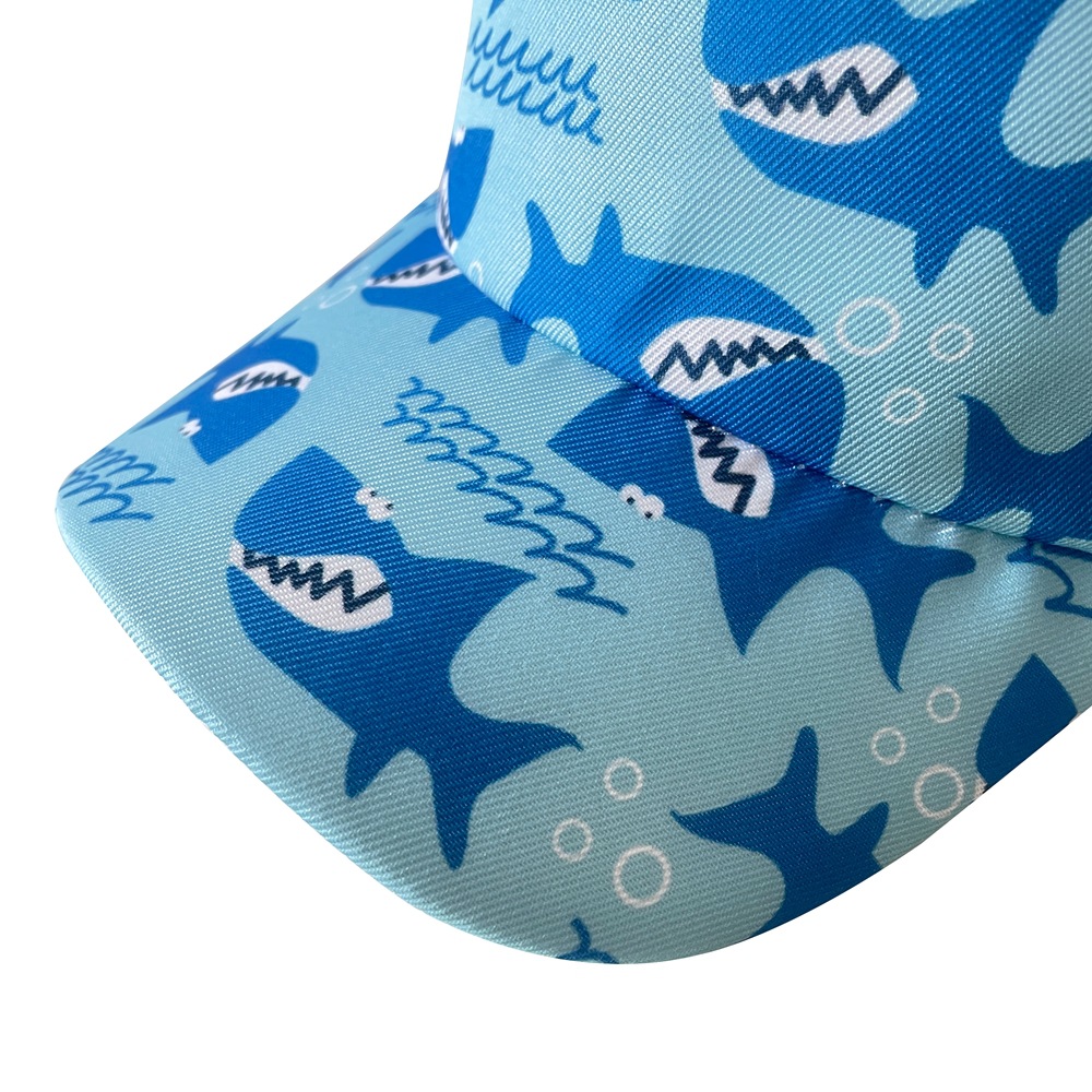 Manufacturers foreign trade Amazon children's baseball cap spring and summer boys animal printed cap outdoor beach sun hat