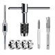 5 pieces/6 pieces/9 pieces tap die suit tools hand tapping wrench die twist combination suit