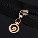Round spiral-gold