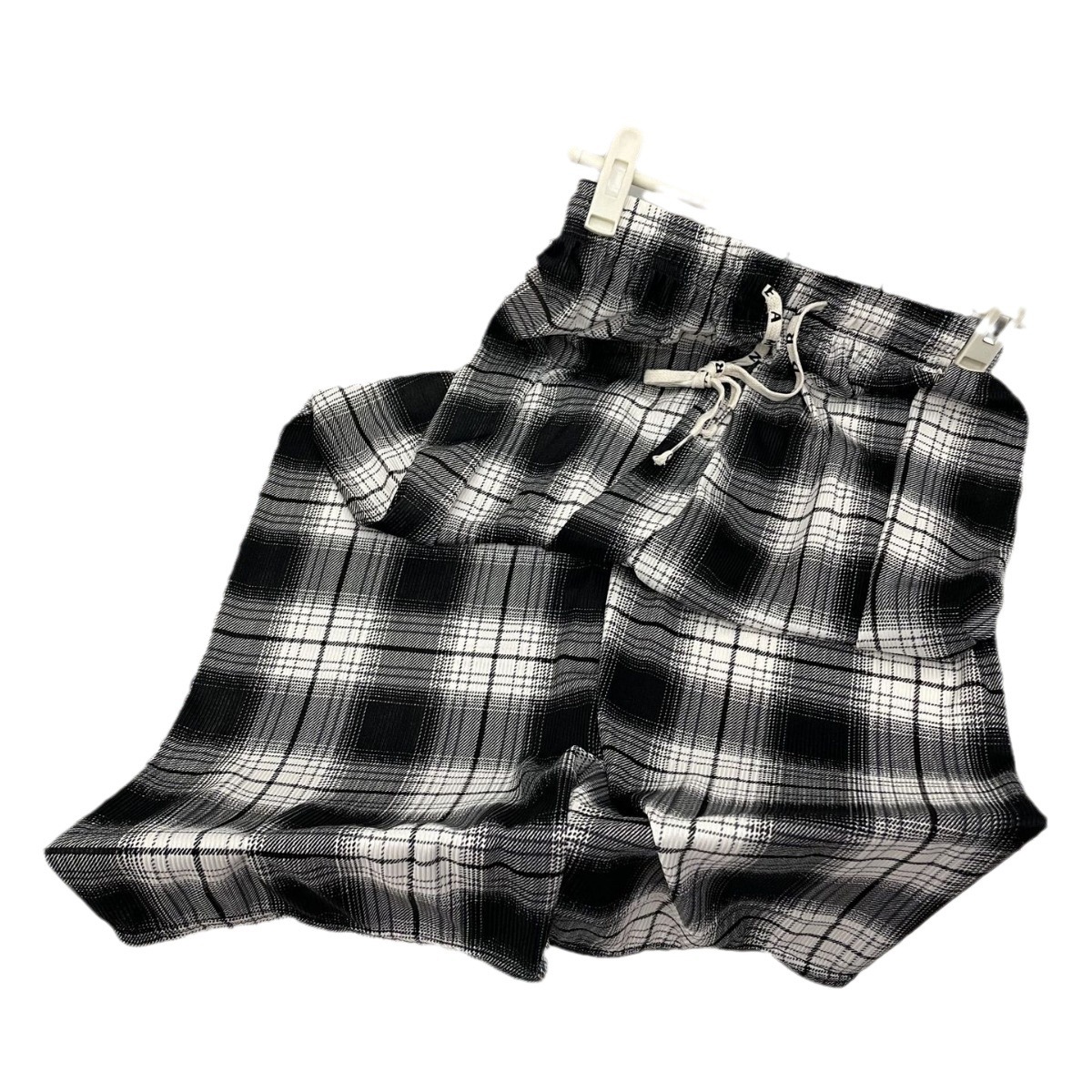 Ice Silk thread wide-leg pants for women spring and summer thin high waist slimming draping casual straight lengthened mop pants