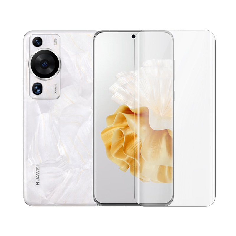 For Huawei P30/40/50pro + mobile phone film curved surface p60Art high definition water gel film UV anti-peep tempered film