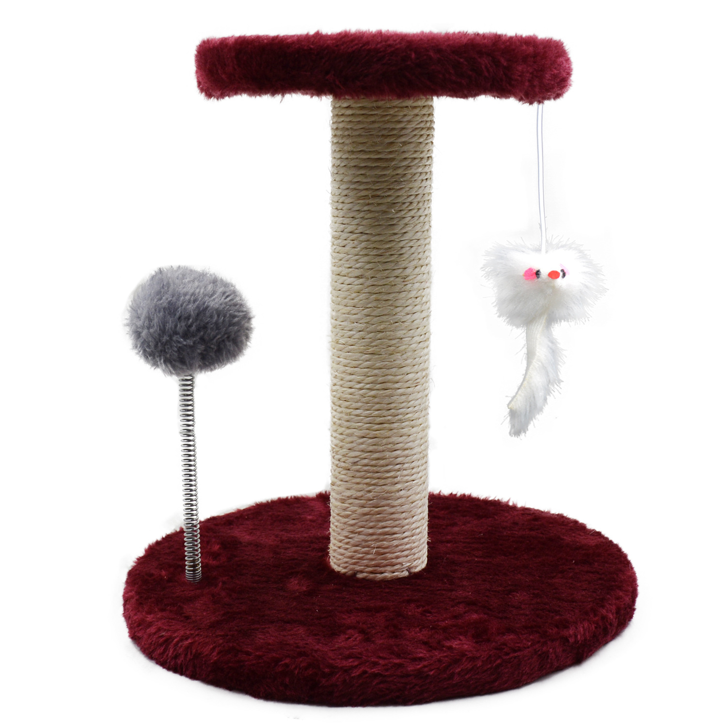 Cat Claw Rack Sisal Cat Grab Column Claw Grinder Vertical Non-Dumping Cat Climbing Rack Fun Cat Supplies Toy