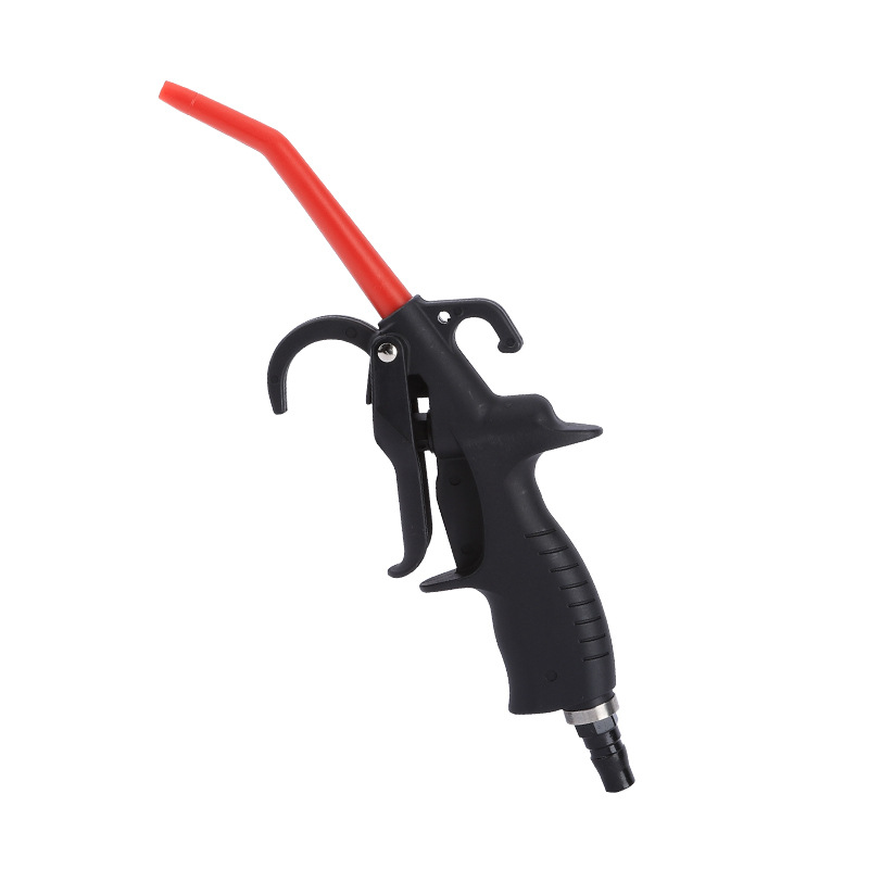 Car Beauty High Pressure Pneumatic Dust Blow Gun Air Gun Dust Blow Gun Short Head Cleaning Gun Plastic Lengthened Dust Blow Gun