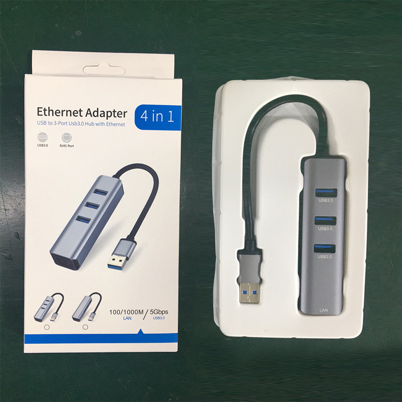 Type-c Gigabit Network Card usb Gigabit Converter for macbook Lenovo Huawei Laptop