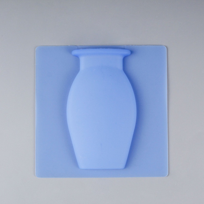 Popular silicone vase magic vase stickers punch-free wall hanging vase decorative stickers wall stickers vase wholesale