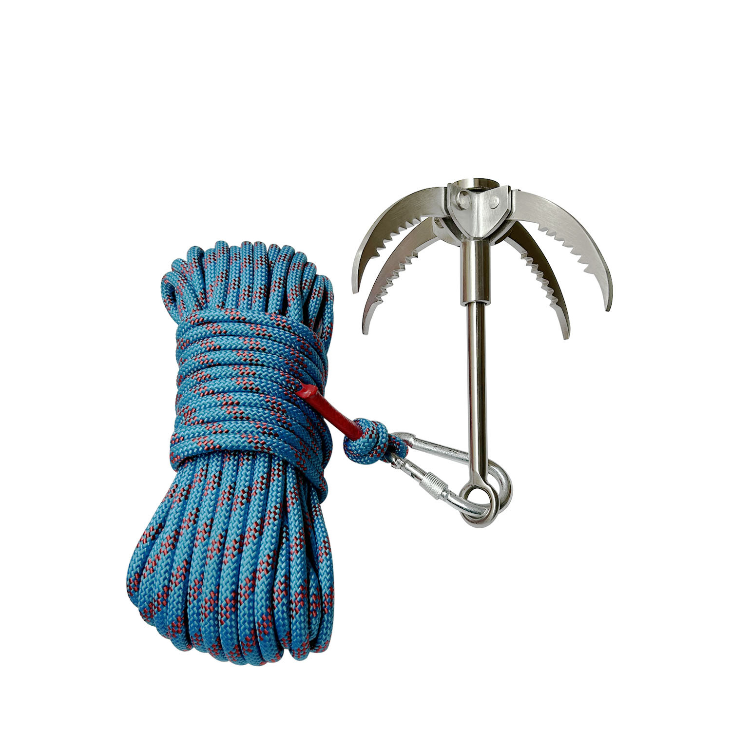 Outdoor Survival Rock Climbing Hook Flying Tiger Claw Field Rock Climbing Hook Mountain Climbing Tools Supplies Survival Flying Claw Climbing Claw