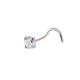 S-bar round AB zirconium nose nail
