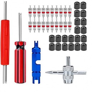Valve core wrench screwdriver bicycle motorcycle car tire valve installation remover tool key