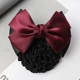 Two-section bow-burgundy