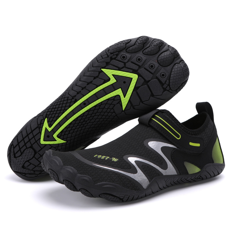 Tracing Shoes Amazon New Beach Hiking Wading Swimming Rock Climbing Shoes Five Fingers Men's and Women's Fitness Outdoor Sneakers