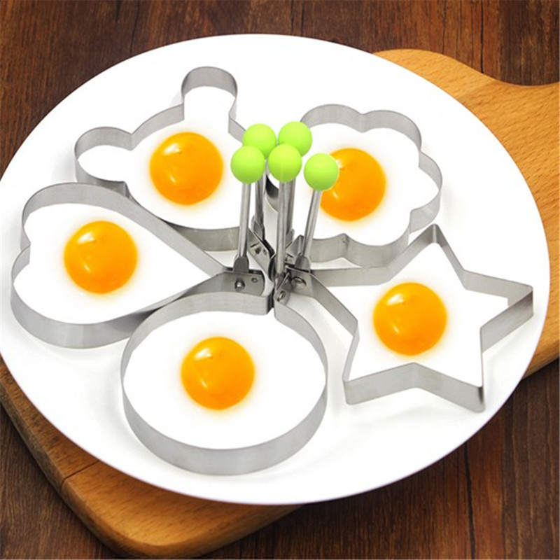 Creative Stainless Steel Egg Fried Egg Fried Egg Fried Egg Ring Heart-shaped Mold