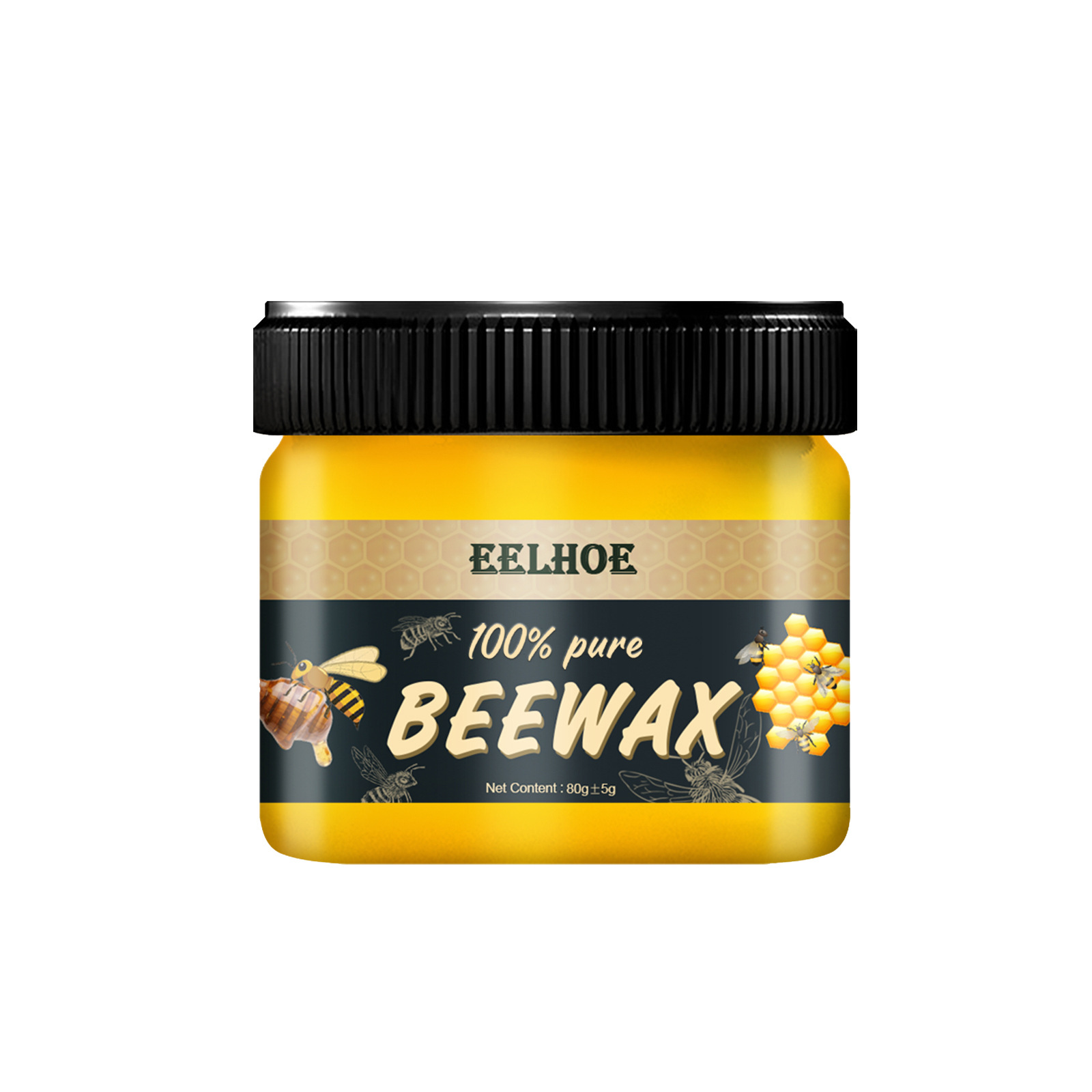 EELHOE natural beeswax furniture care polishing waterproof anti-chattering brightening wooden floor maintenance beeswax