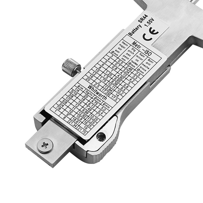 0-25mm tread vernier caliper factory price wholesale plastic electronic digital tire pattern depth gauge