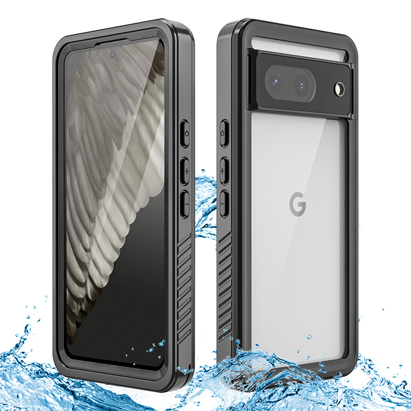 紅辣椒適用谷歌pixel8防水殼戶外谷歌8Pro潛水游泳防摔保護套全包