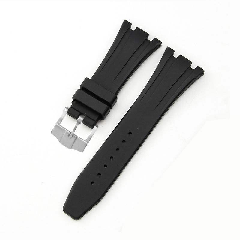Adapted ap love tape Royal Oak rubber strap GA2100 folding buckle silicone strap men's 26mm 27mm