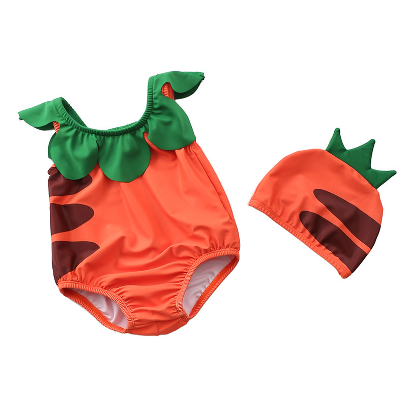 Yidu Children's Swimsuit Boys' One-piece Pineapple Swimsuit Cute Baby Children's Girl's Baby Swimsuit