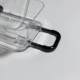 style mini trolley case transparent jewelry box earrings hair accessories organizing small box