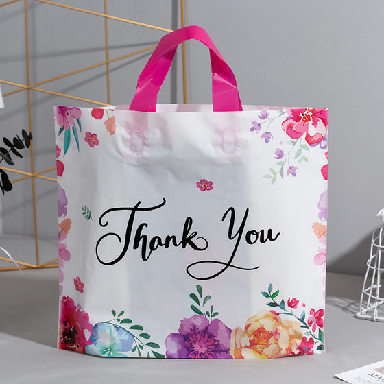 Factory new Thankyou handbag wholesale clothes packaging plastic bag clothing store bag hand shopping bag