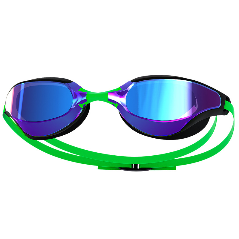Amazon hot selling adult swimming goggles new coated professional swimming goggles high quality HD three-proof cool swimming goggles