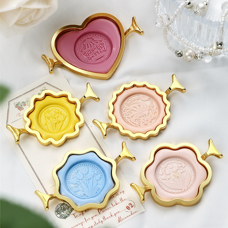 New product seal ring shape Holder styling device fire paint seal ring mold seal head wax Grain Wholesale