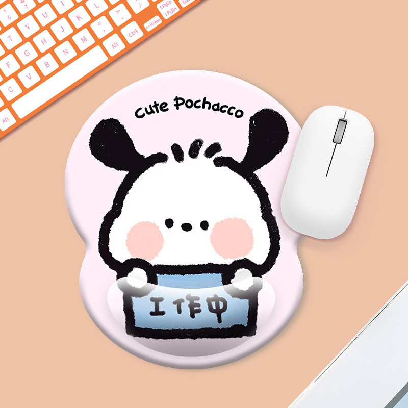 In Stock Simple Comfortable Wrist Mouse Pad Office Game Silicone G04 Stereo Mouse Pad Relaxation Wrist Pad