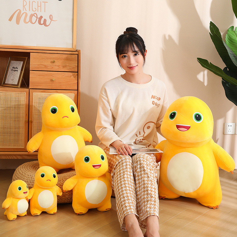 Genuine small milk dragon plush toy dinosaur doll doll children's birthday gift wholesale milk dragon doll