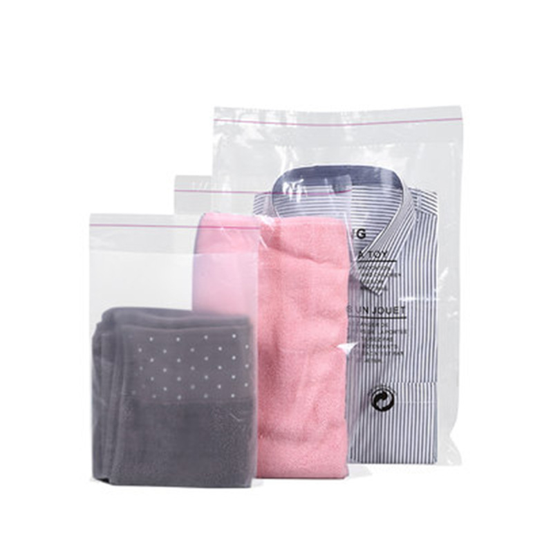 Spot pe self-adhesive bag plastic children's clothing packaging bag sealed garment bag high transparent plastic bag thickened pe self-adhesive bag
