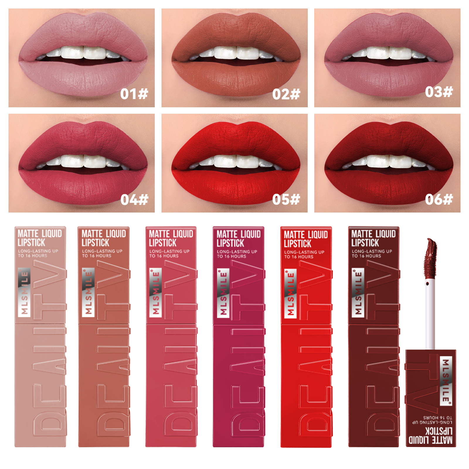 Cross-border special matte matte liquid lipstick non-stick cup velvet lip gloss lip gloss foreign trade non-fading lip glaze wholesale